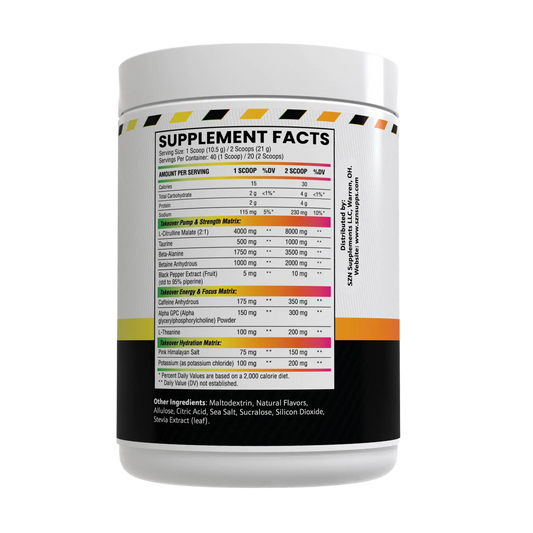 Takeover Pre Workout