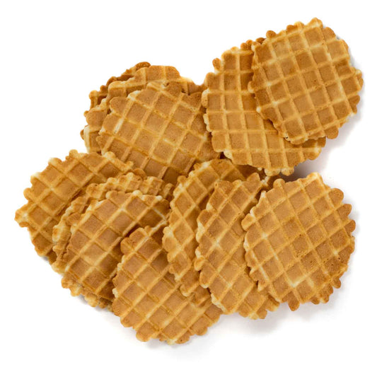 Low Carb Belgian Waffle Crisps - 3.3g Net Carb, Keto-Friendly, No Sugar Added, Ready-to-Eat