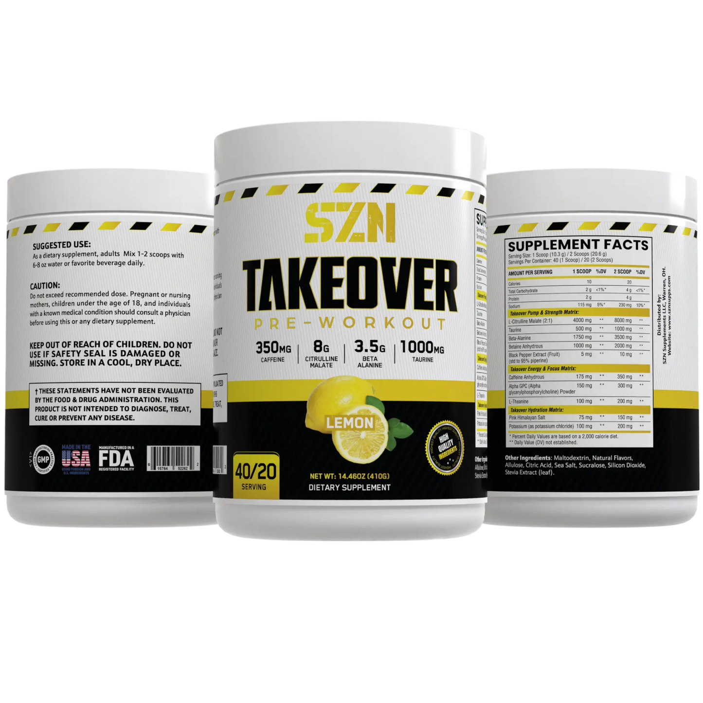 Takeover Pre Workout
