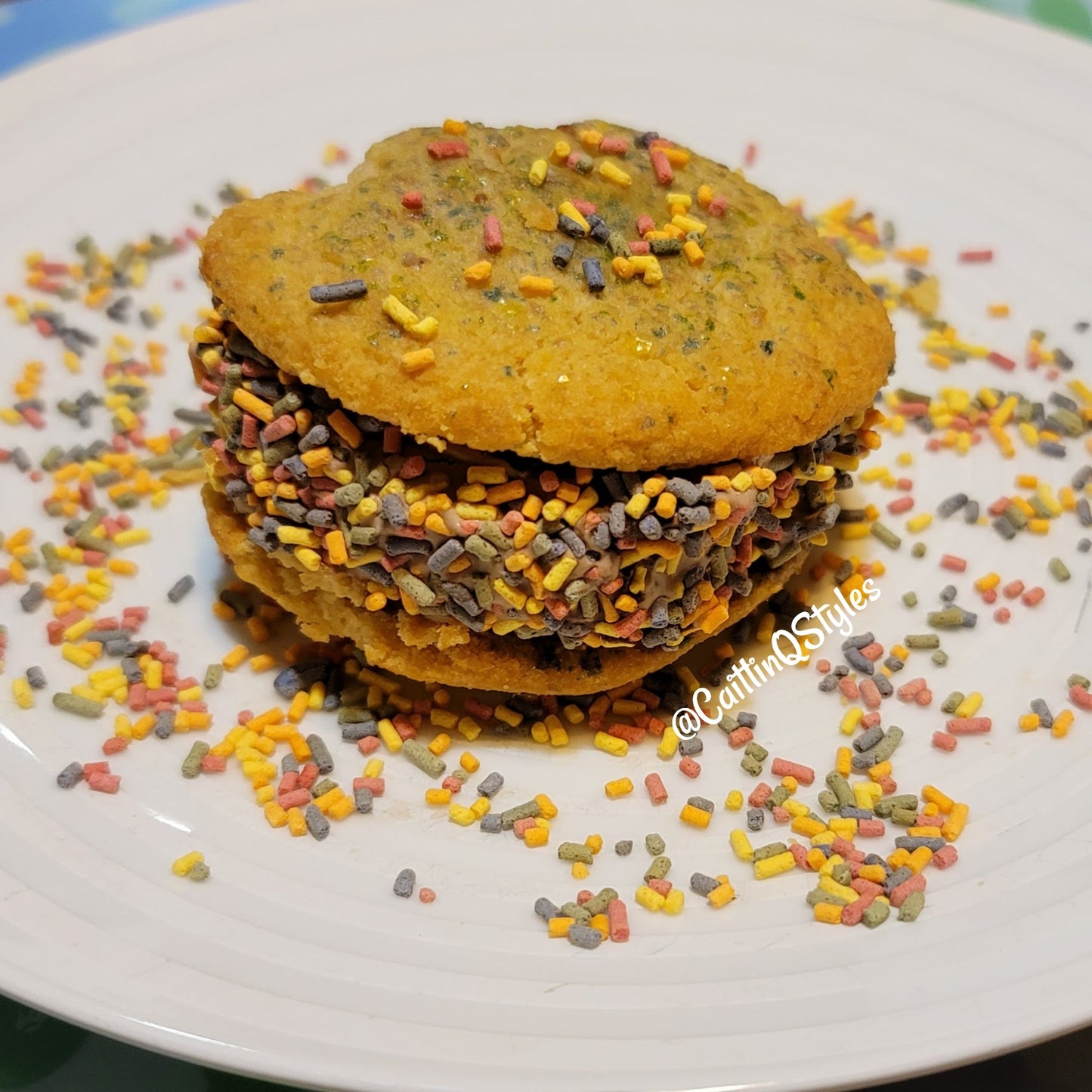 Rainbow Keto Sprinkles, Dye Free, Non-GMO, Plant-Based, No Artificial Coloring, 6 oz.