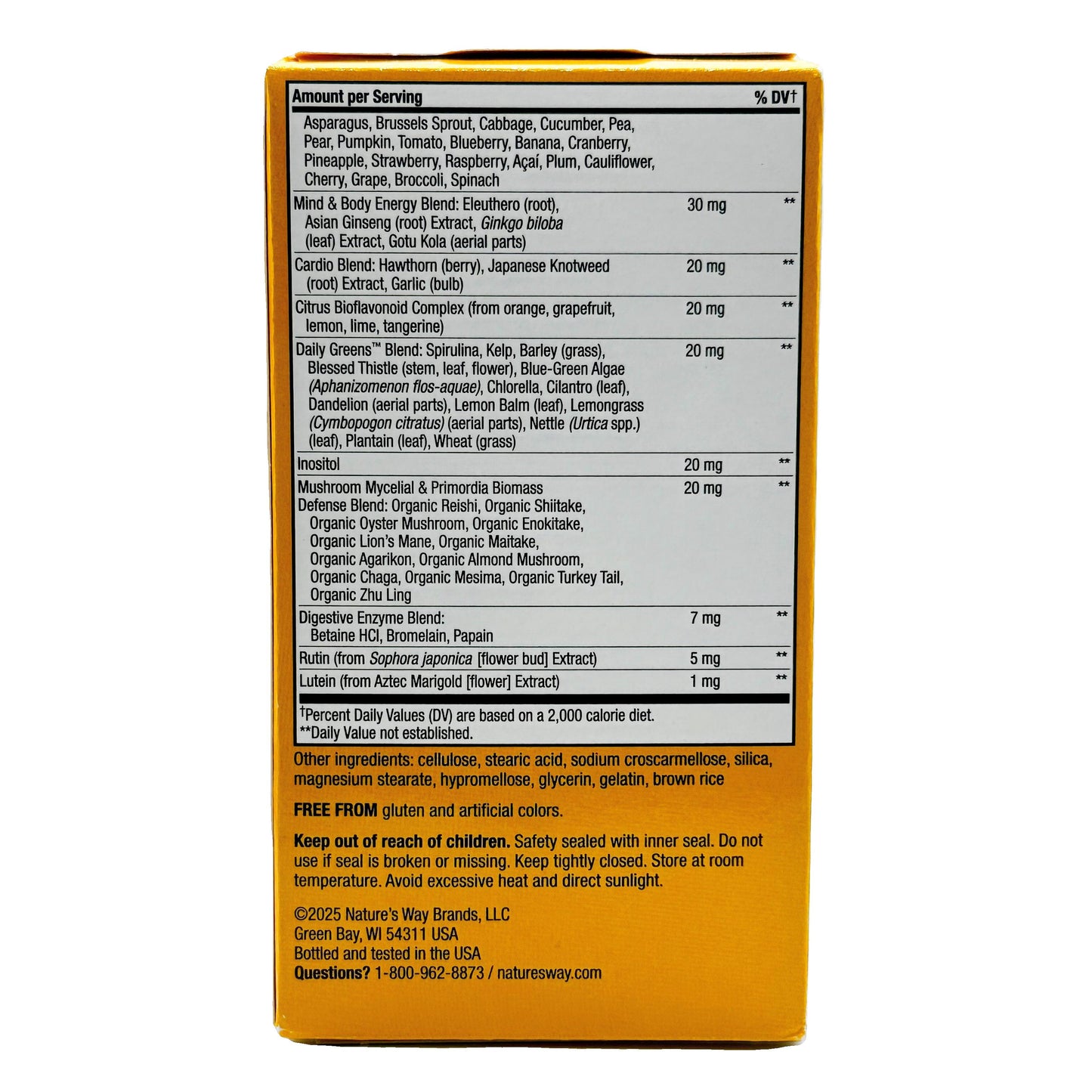 Nature’s Way Alive! Men’s 50+ Ultra Multivitamin – 60 Tablets
