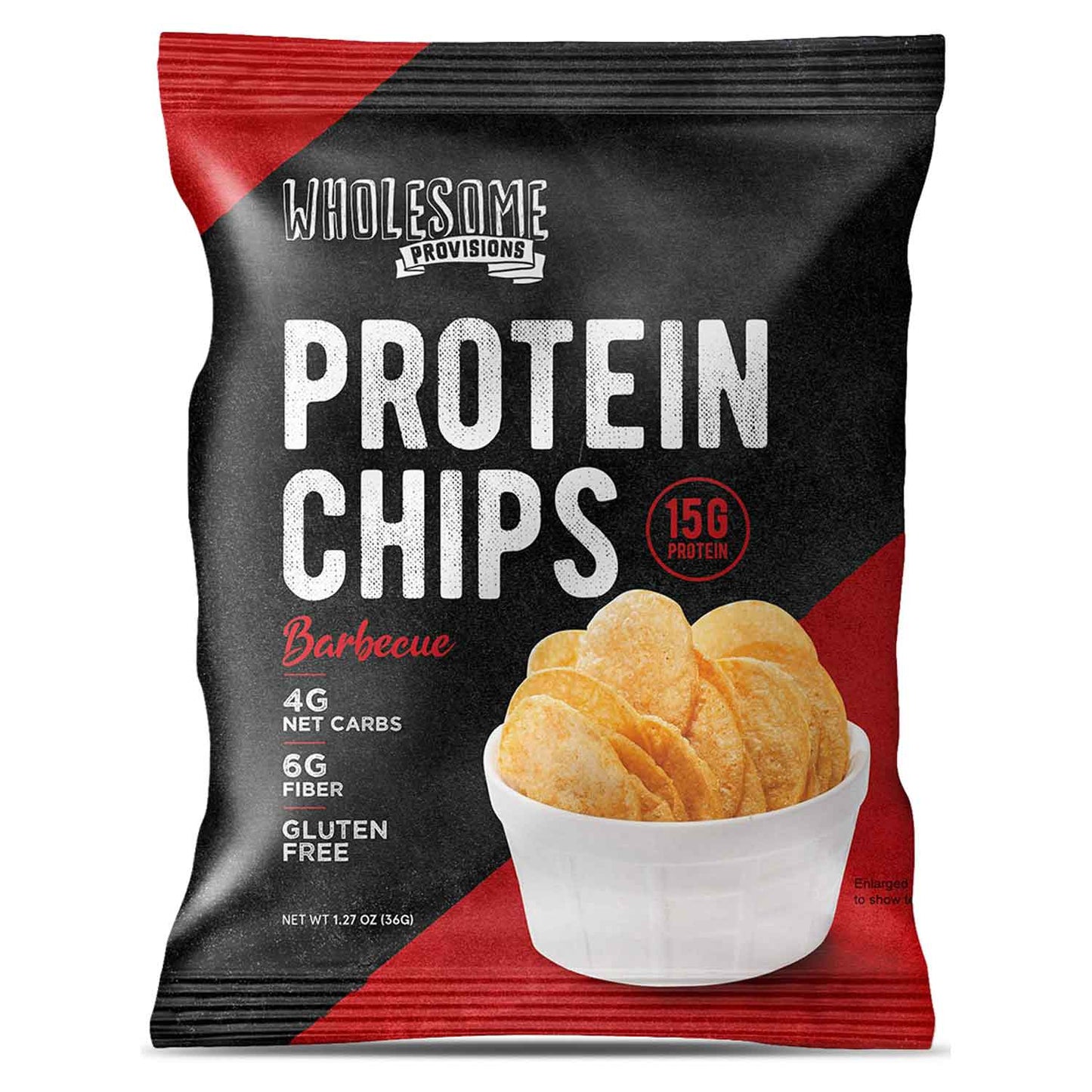 Protein Chips - Barbecue, High Protein & Fiber, Low Carb