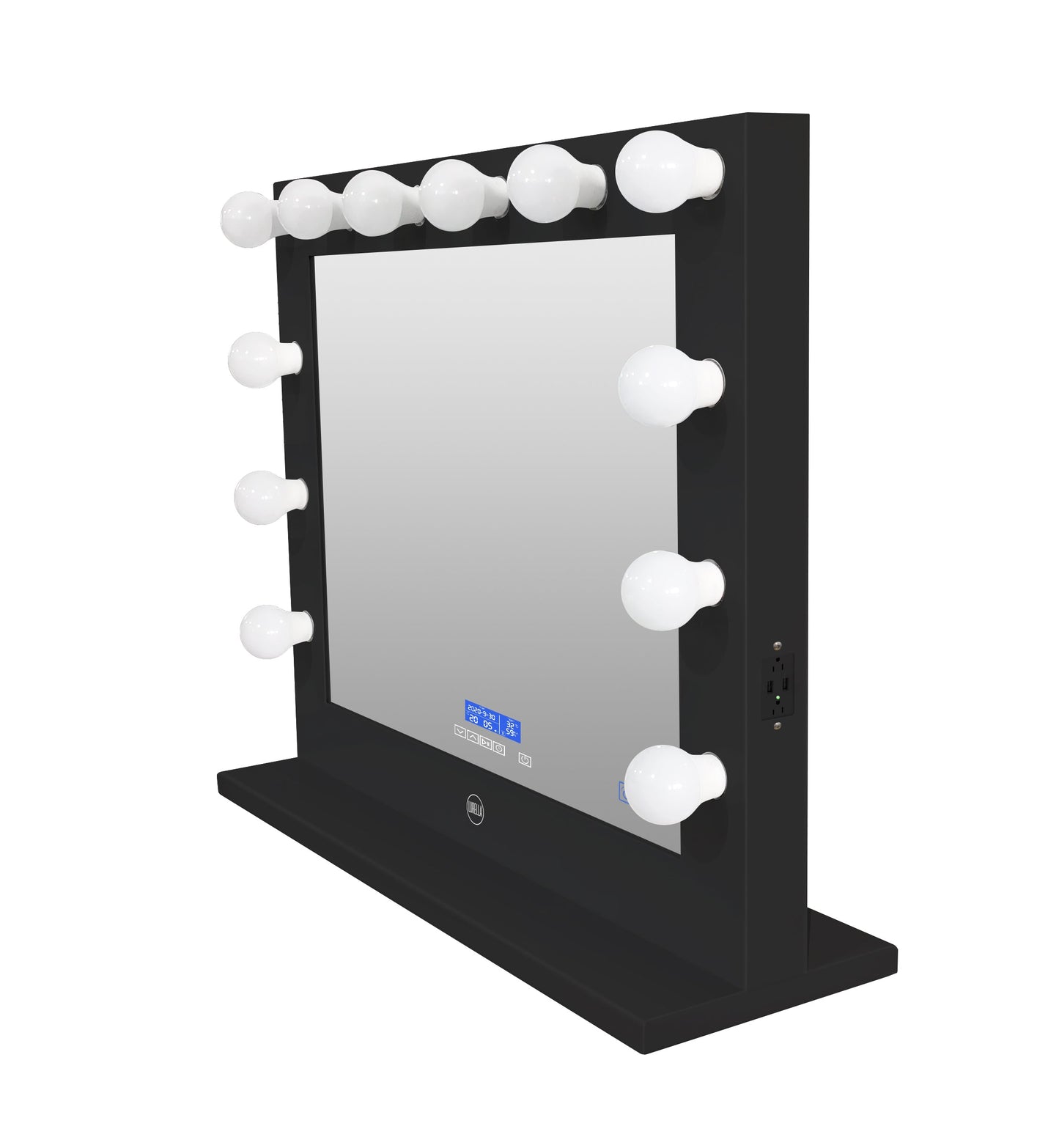 12 Bulb Glam Bluetooth Vanity Mirror