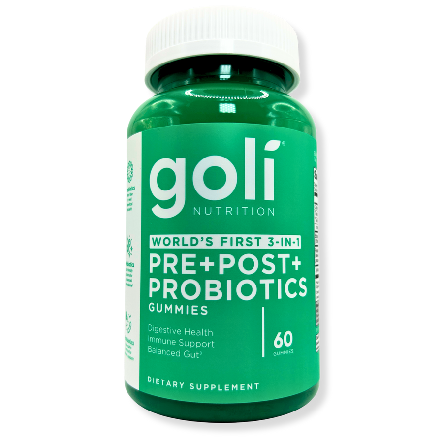 Goli Nutrition – Pre + Post + Probiotics Gummies (60 Count)