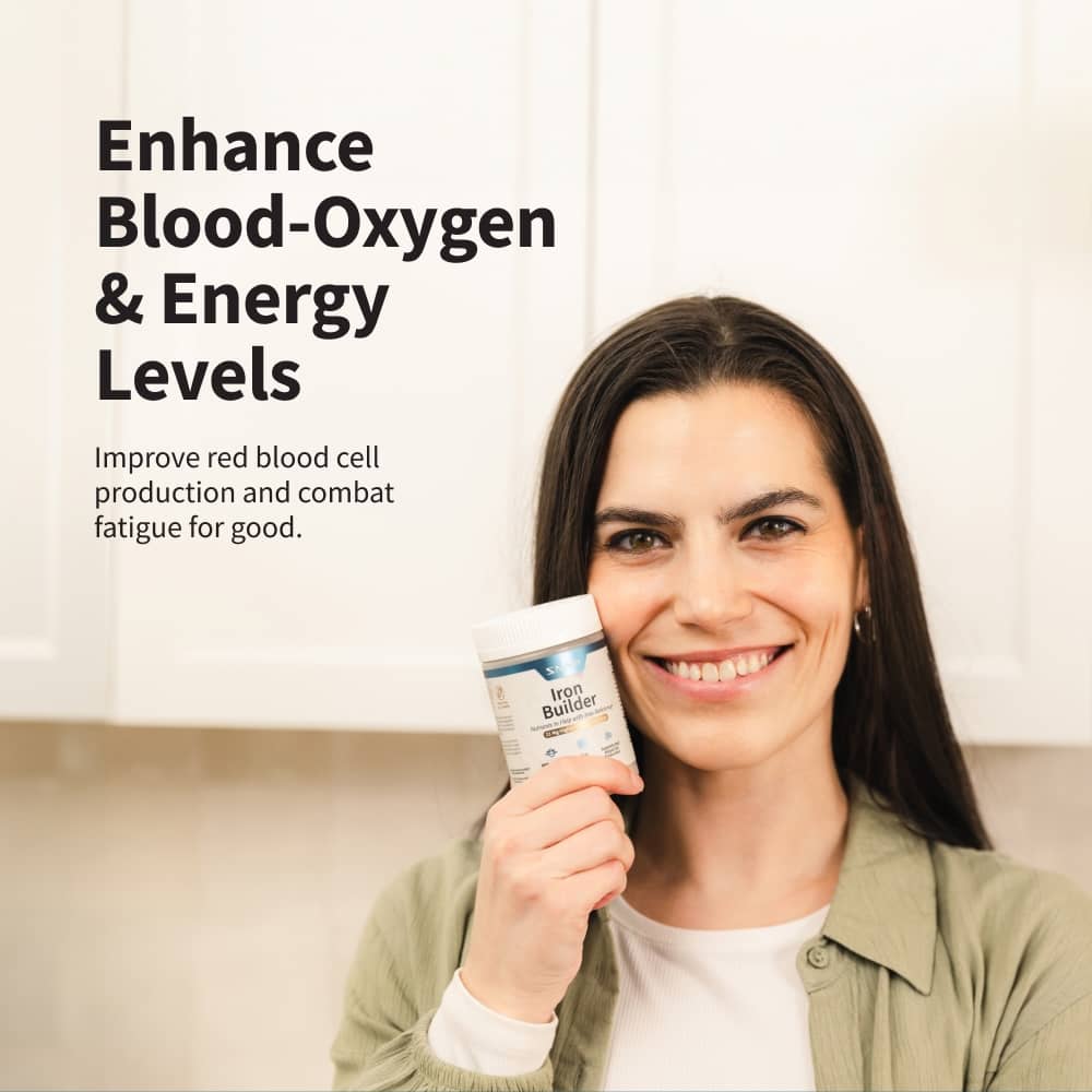 Iron Builder with Vitamins B & C Absorption Boosters