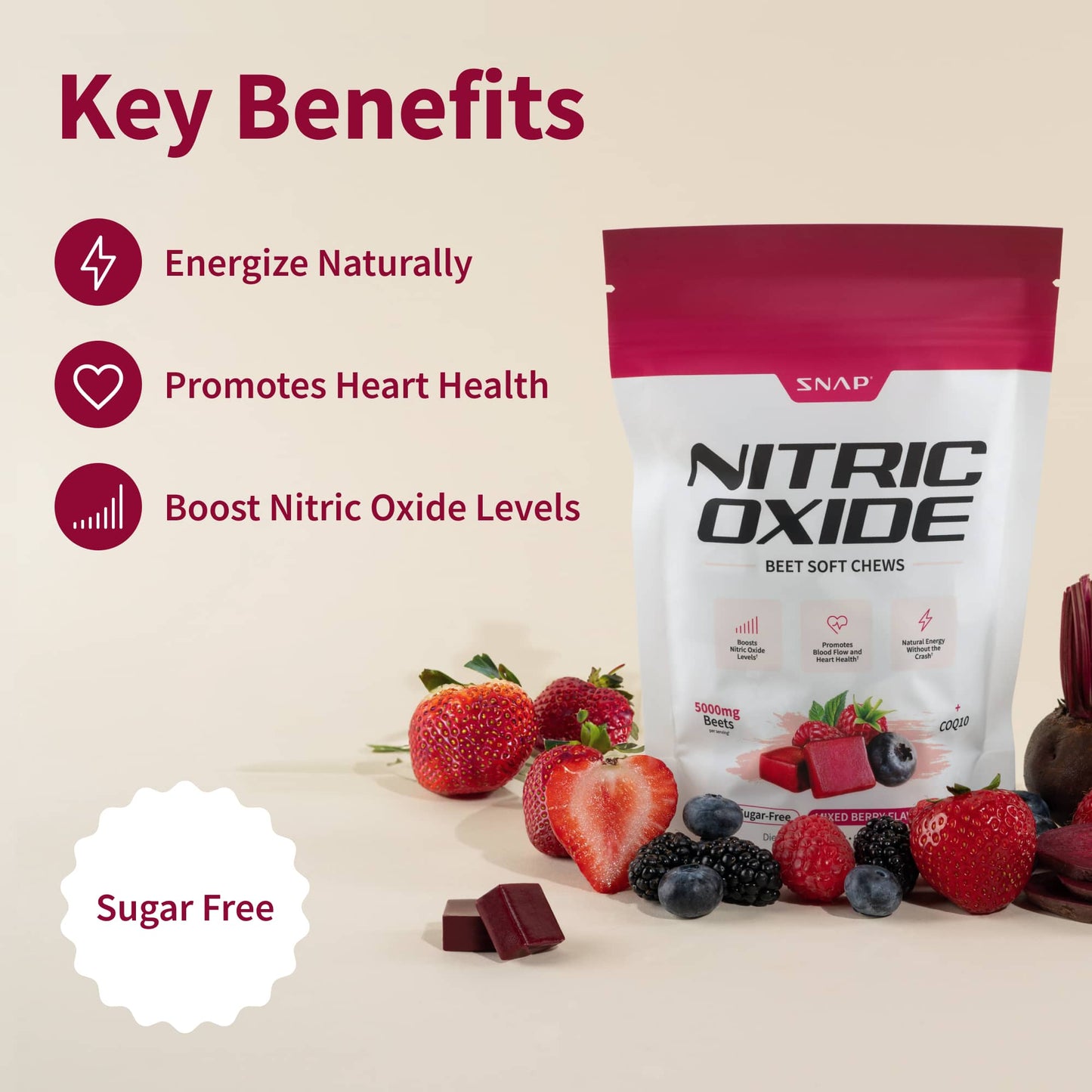 Nitric Oxide Beet Soft Chews