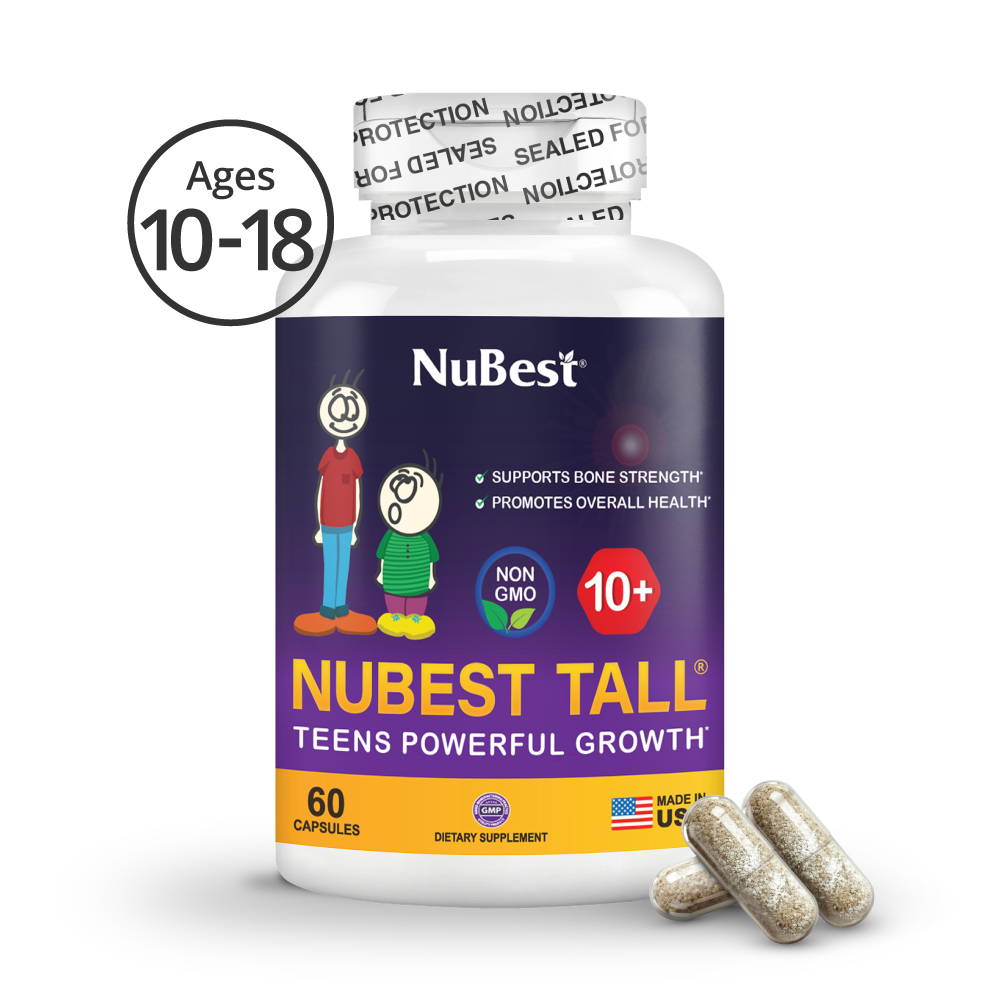 NuBest Tall 10+, Powerful Growth Support for Teens (60 Capsules)