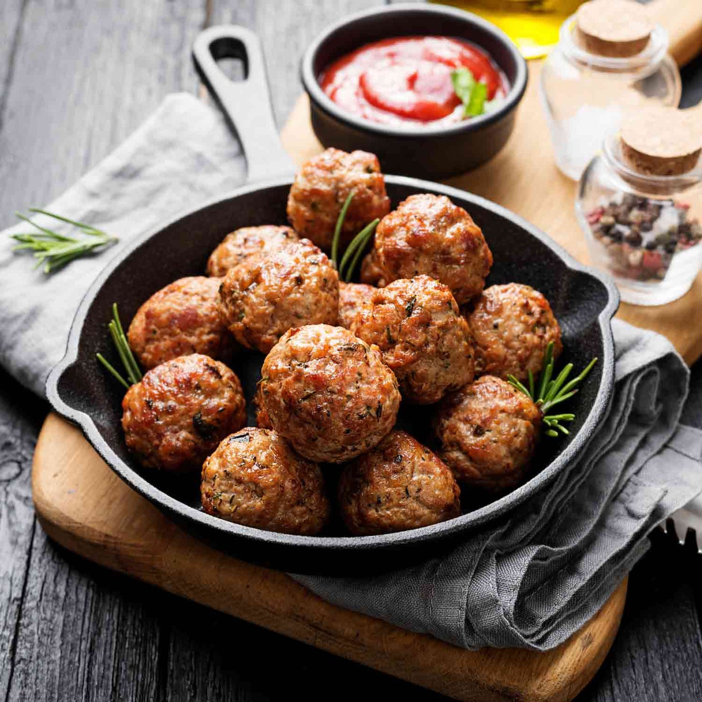 Plain Keto Bread Crumbs - 2g Net Carbs Keto Breading, High Protein, Non-GMO