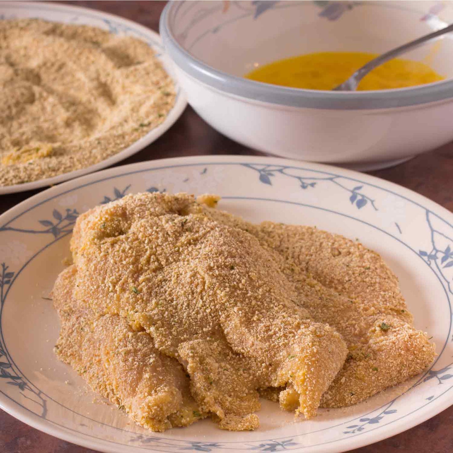 Plain Keto Bread Crumbs - 2g Net Carbs Keto Breading, High Protein, Non-GMO
