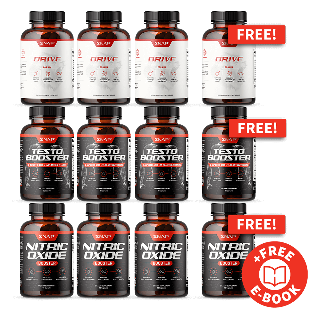 Ultimate Male Drive Stack + Free E-Book