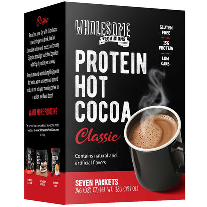 Protein Hot Chocolate - High Protein & Low in Carbs, Keto-Friendly
