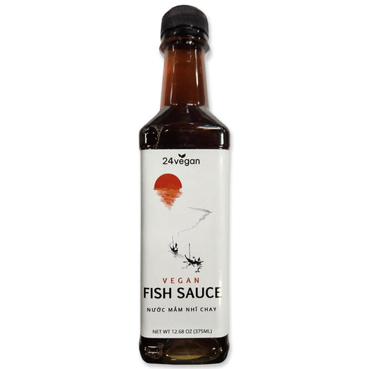Vegan Fish Sauce - Vietnamese Made, Umami, 100% Plant Based, Gluten Free, 375 ml.
