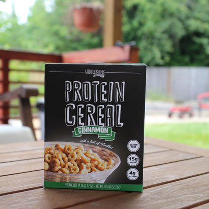 Cinnamon Protein Cereal - High Protein & Fiber, Low Carb