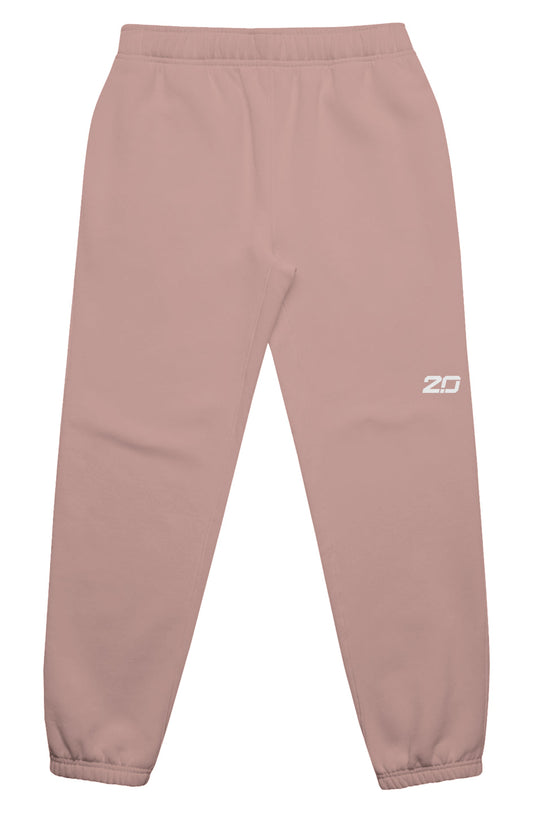 Womens Relax Track Pants (Hazy Pink)