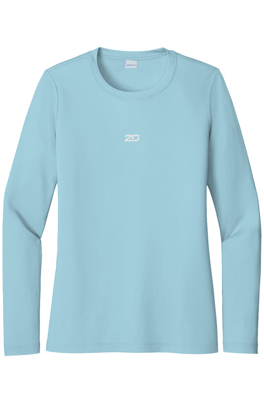 Women's UV Pro LS T-Shirt (Light Blue)
