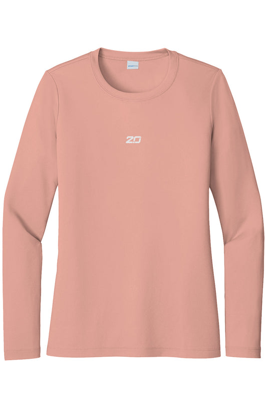 Women's UV Pro LS Tee (Soft Coral)