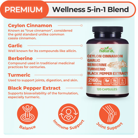 5-in-1 Ceylon Cinnamon+ Blend