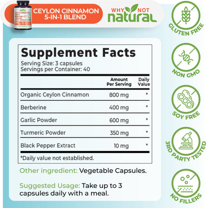 5-in-1 Ceylon Cinnamon+ Blend