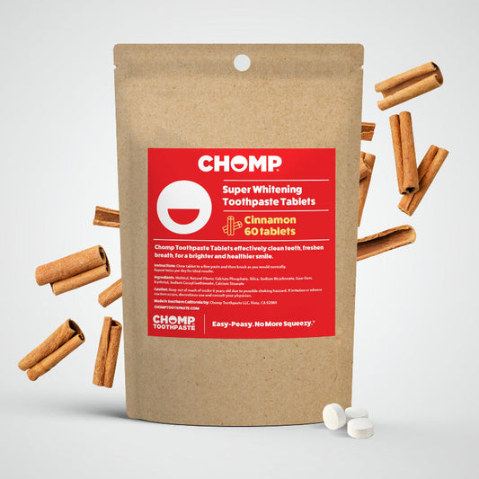 CHOMP Cinnamon Toothpaste Tablets Refill