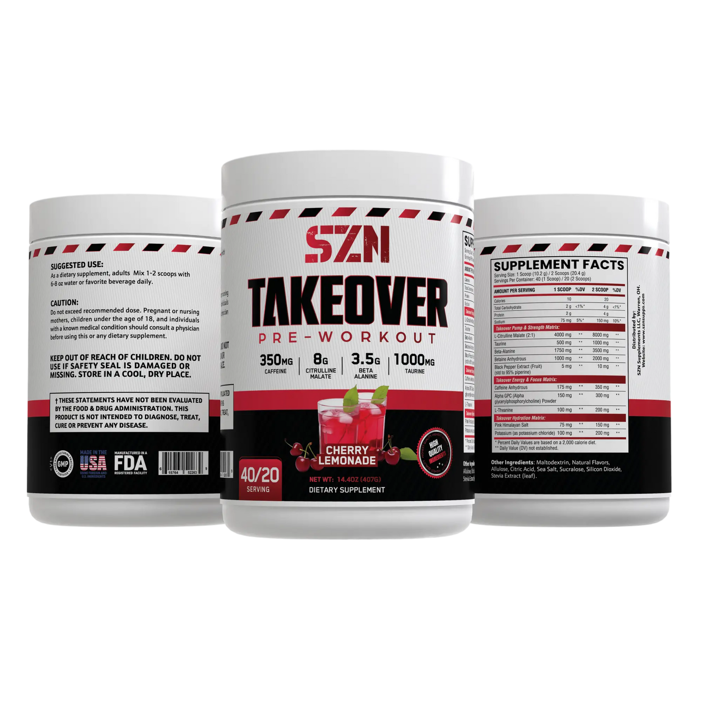 Takeover Pre Workout