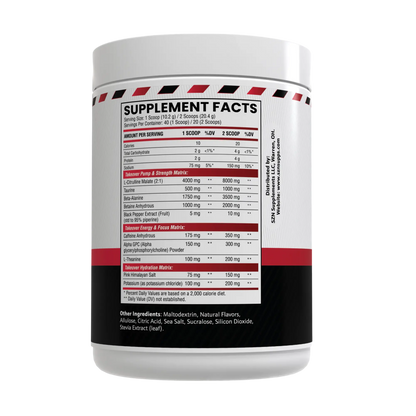 Takeover Pre Workout