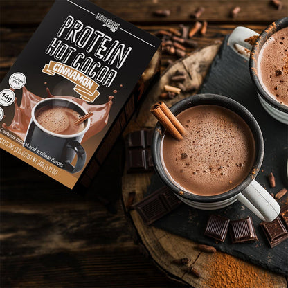 Cinnamon Protein Hot Chocolate - High Protein & Low in Carbs, Keto-Friendly
