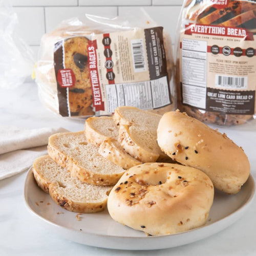 Everything Sliced Bread - 0g Net Carb, High in Protein, High Fiber, Non-GMO