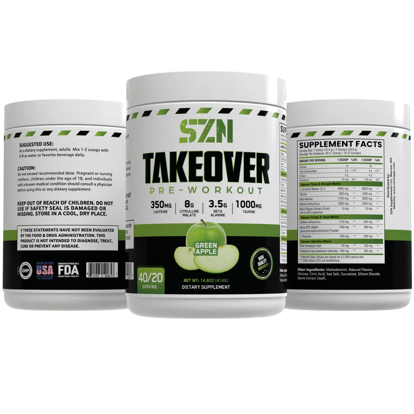Takeover Pre Workout