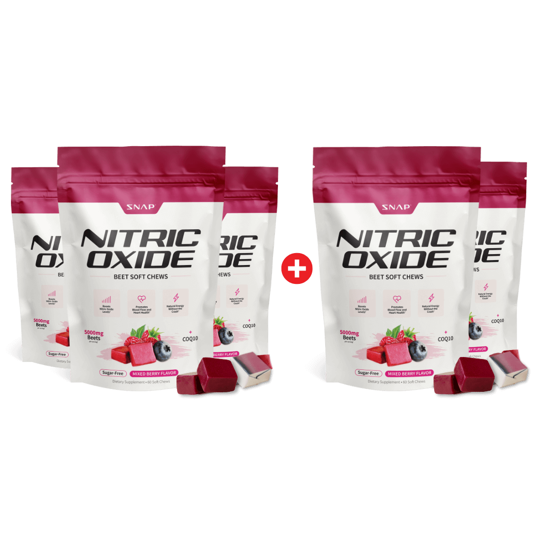 Nitric Oxide Beet Soft Chews - Buy 3, Get 2 Free!