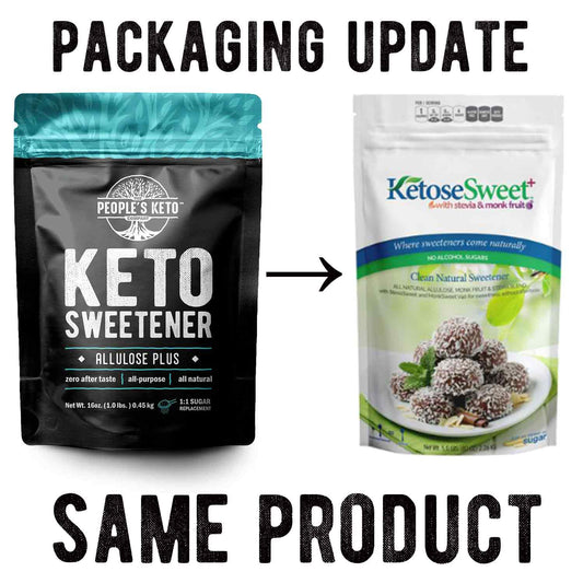 KetoseSweet+ Powder - All-Purpose Keto Sweetener, Allulose Blend