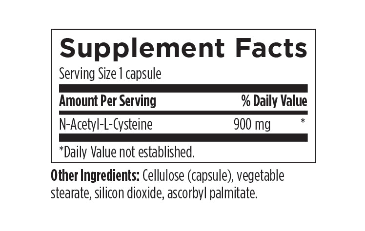 NAC (N-Acetyl-L-Cysteine) Glutathione Precursor