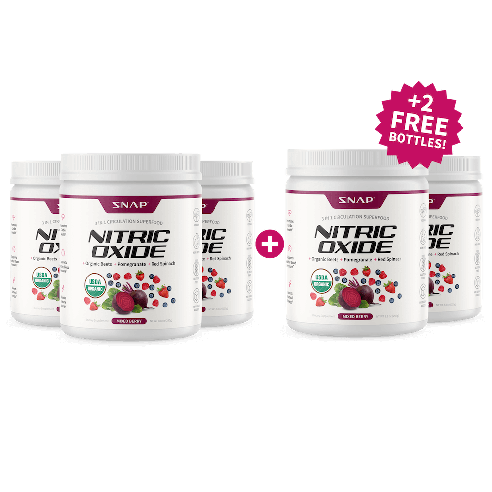 Nitric Oxide Organic Beets - Buy 3, Get 2 FREE!