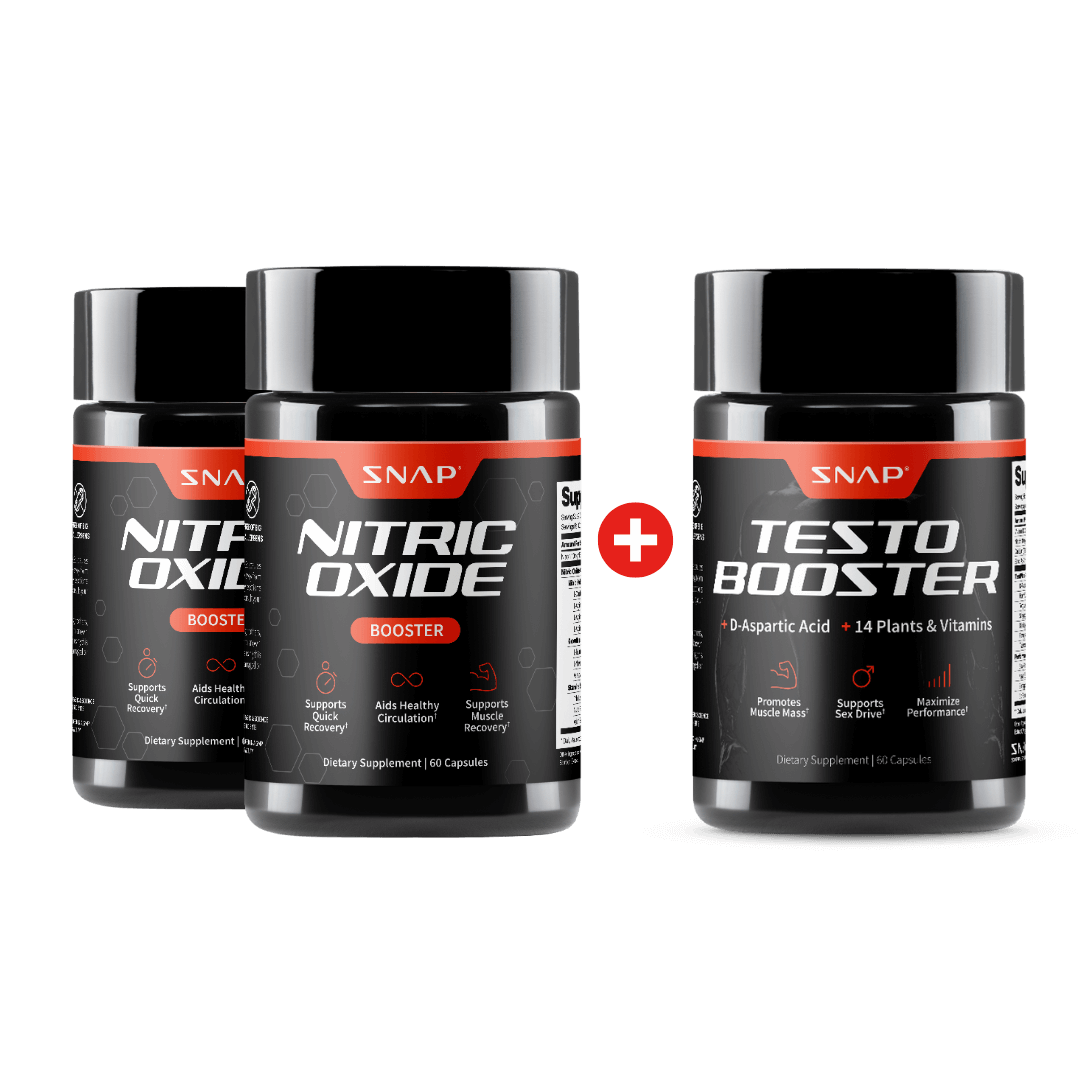 Nitric Oxide + Testo Booster Bundle (2+1 BOGO)