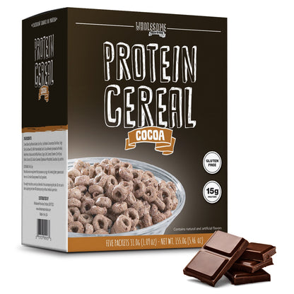 Cocoa Protein Cereal - High Protein & Fiber, Low Carb