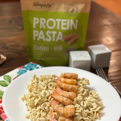 Rotini Protein Pasta - 19g Protein & 4g Net Carb, Lupin Pasta, Keto Pasta, Gluten Free, 8 oz.
