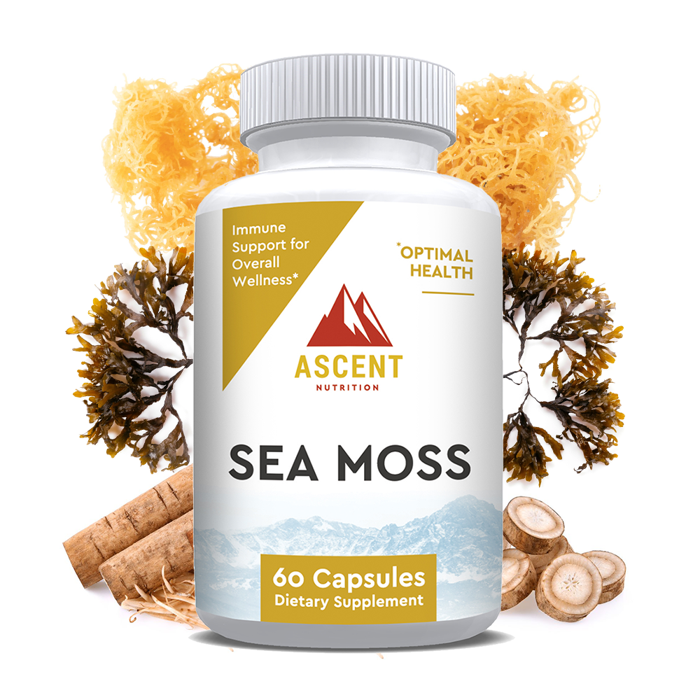 Organic Sea Moss, 60 Capsules, 500 mg