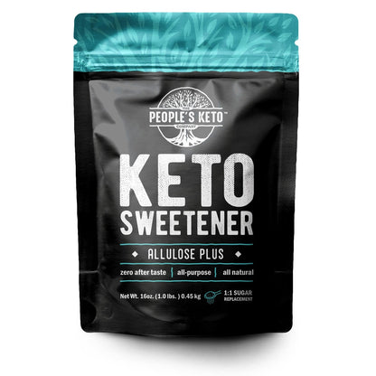 Keto Sweetener - Allulose Plus, 1:1 Sugar Substitute, Zero Aftertaste, 1 lb.