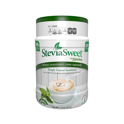 Concentrated Powdered Keto Stevia Sweetener - 250-300 Times Sweeter Than Sugar, SteviaSweet Stevia Extract Powder,