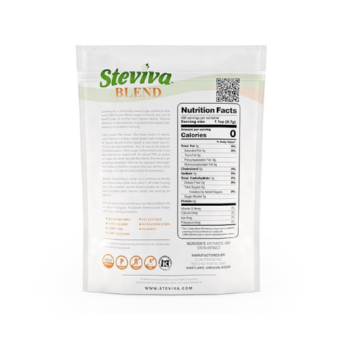 Stevia Blend Keto Sweetener - Steviva Regular Texture Blend