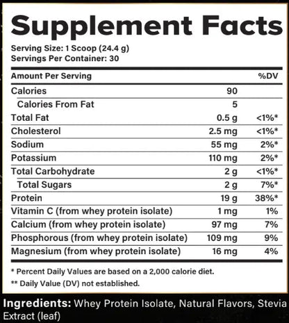 Pro-SZN Vanilla Whey Protein