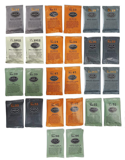 Steven Smith Teamaker, Ultimate Tea Sampler Pack - Includes 13 Flavors, 2 Teabags of each Flavor, 26 count