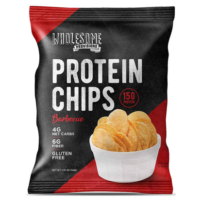 Protein Chips - Barbecue, High Protein & Fiber, Low Carb