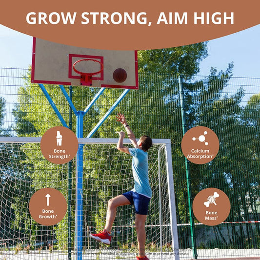 Bone Xtra - Plant-based Formula to Support Healthy Bones For Adults, 120 Vegan Capsules