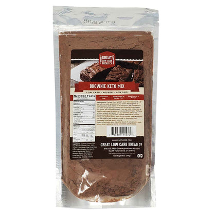Brownie Keto Mix - 2g Net Carb, Easy Bake, High Fiber & Protein, Non-GMO