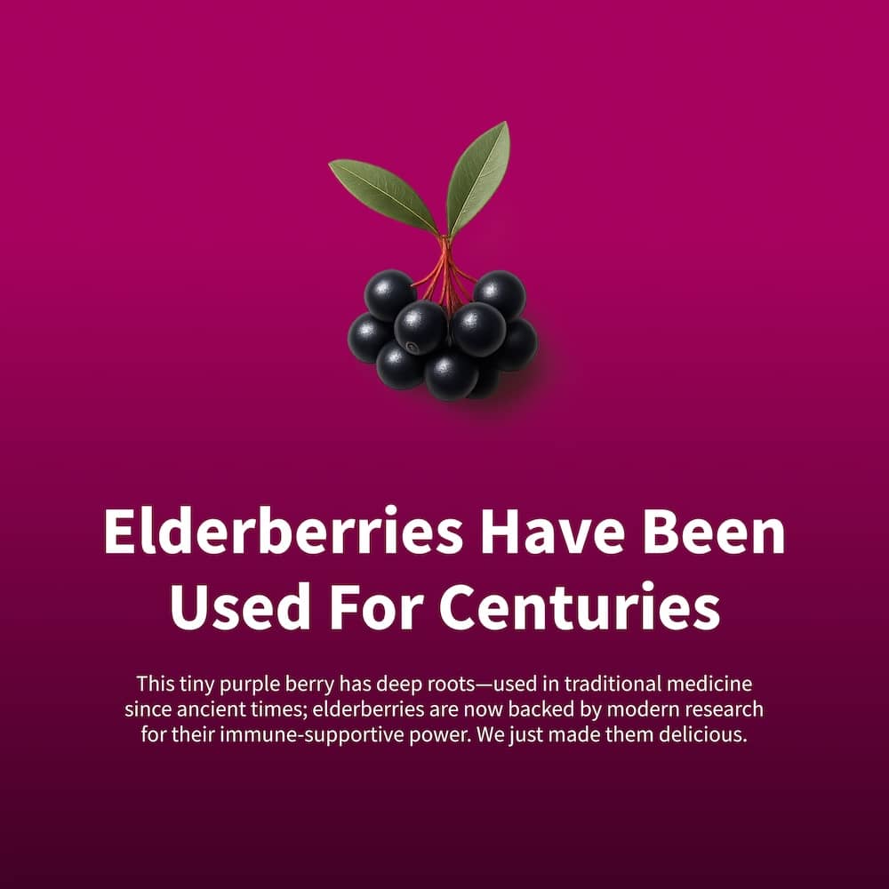 Elderberry Gummies Immune Booster