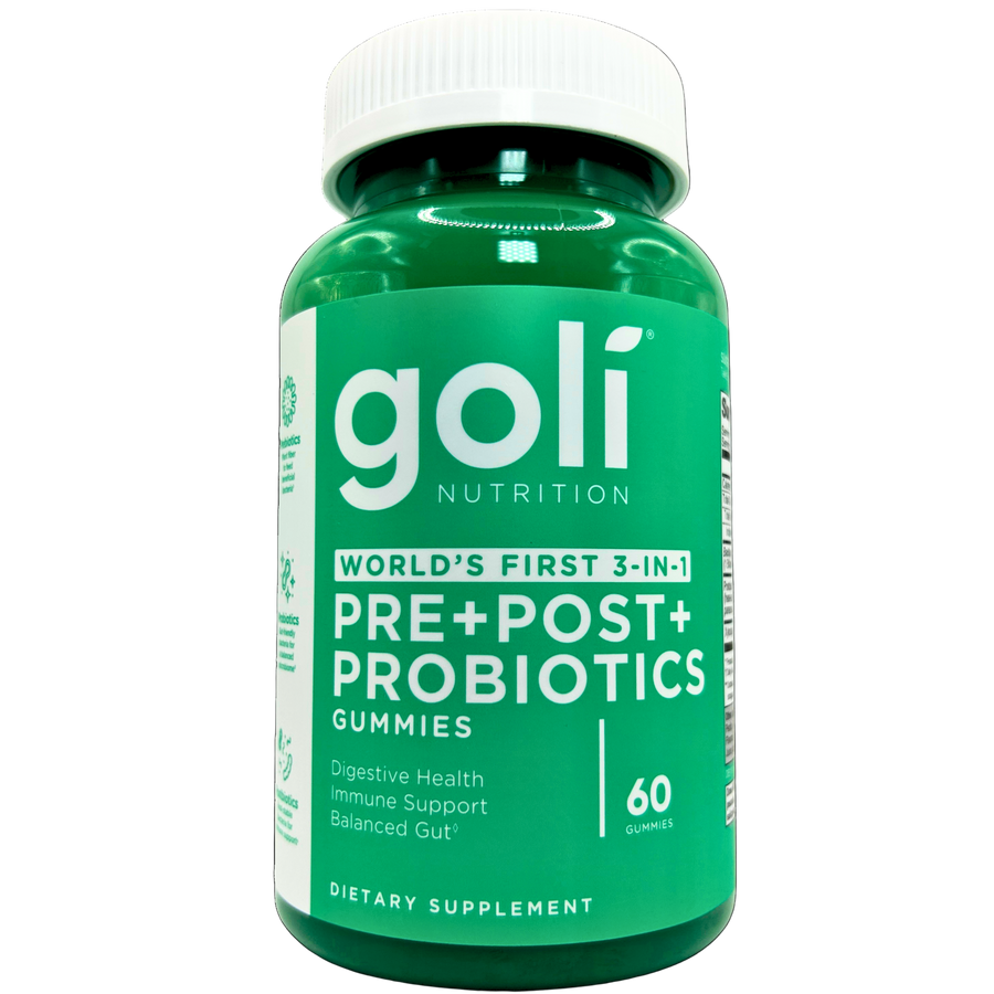Goli Nutrition – Pre + Post + Probiotics Gummies (60 Count)