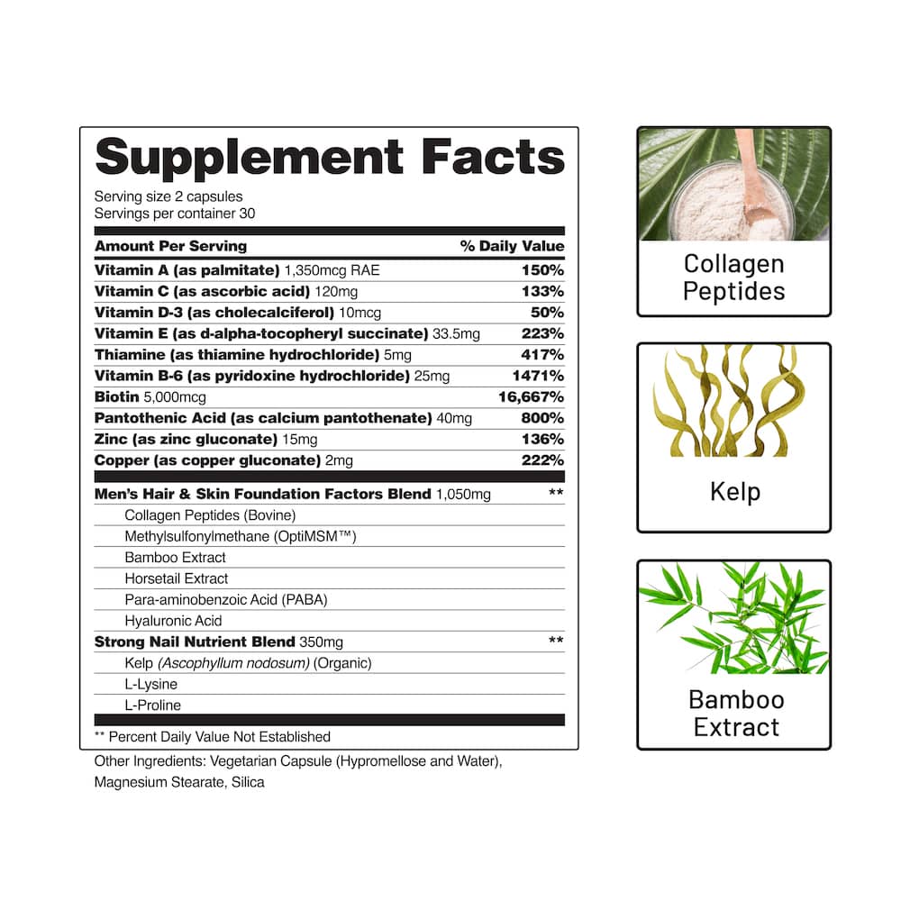 Hair Tonic for Men - Hair Growth Formula - Buy 2 Get 1 Free