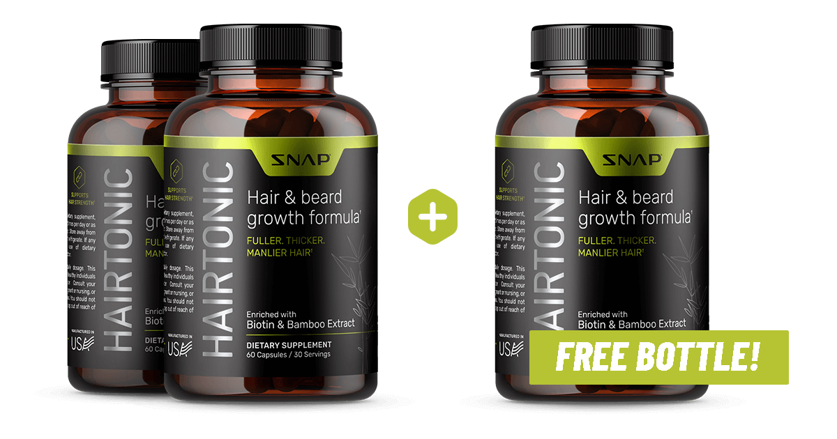 Hair Tonic for Men - Hair Growth Formula - Buy 2 Get 1 Free