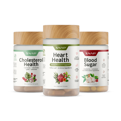 Heart Health, Blood Sugar & Cholesterol Health Bundle