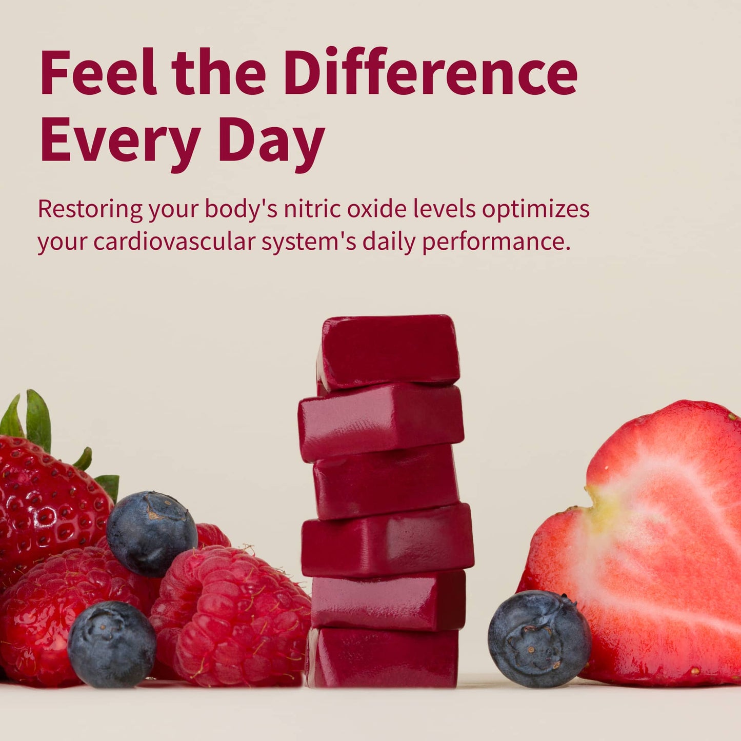 Nitric Oxide Beet Soft Chews - Buy 3, Get 2 Free!